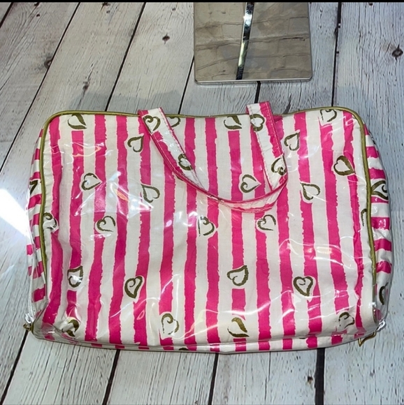 Victoria Secret Travel Cosmetic Toiletries Bag - Picture 1 of 4